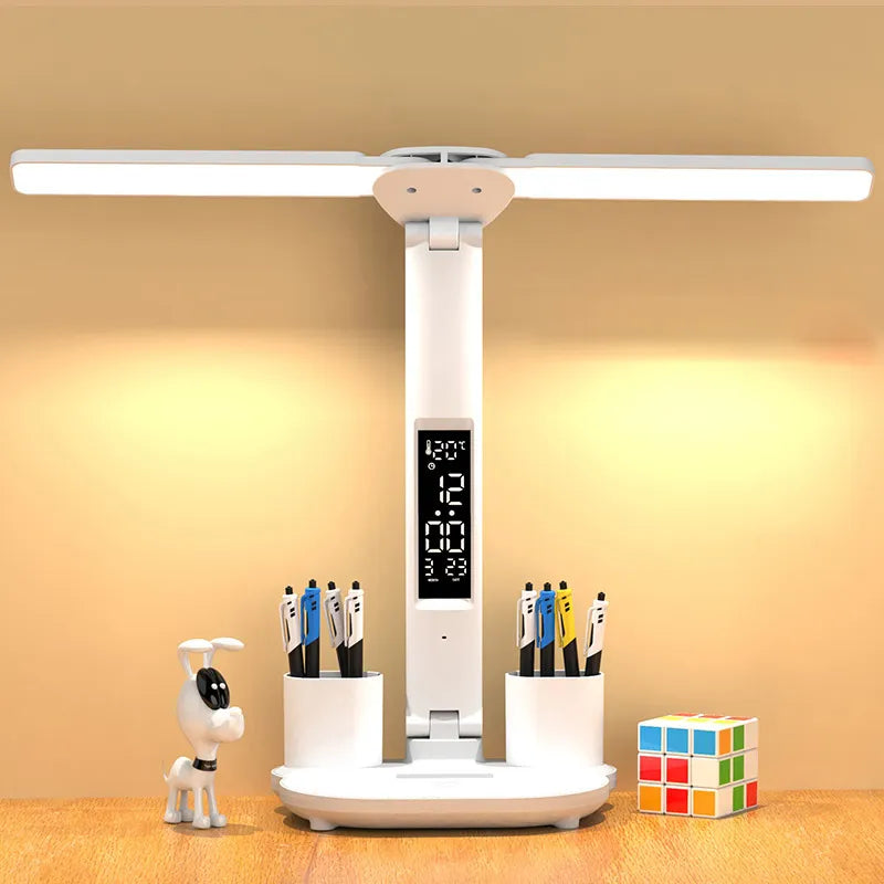 Double-headed Multifunction Desk Lamp