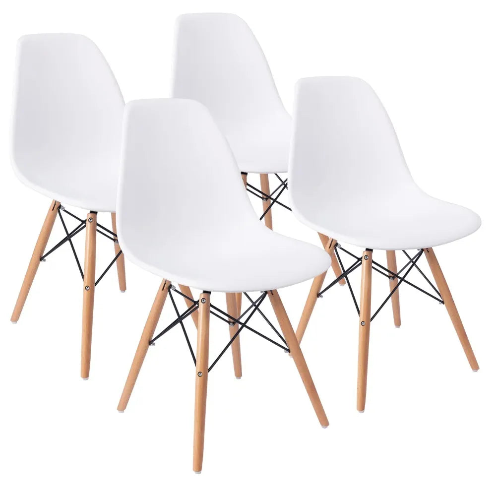 Pre-Assembled Mid Century Modern Dining Chairs