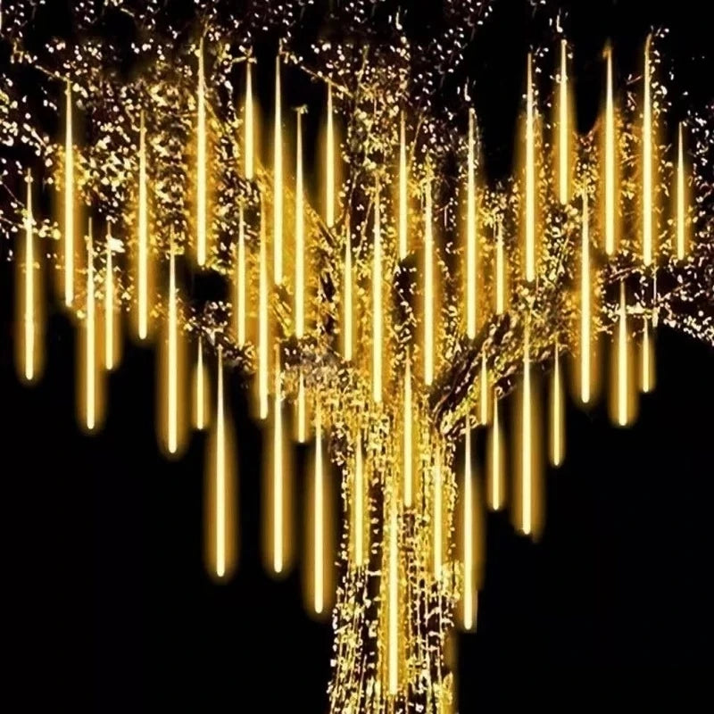 LED Meteor Shower Rain Lights for Christmas Holiday