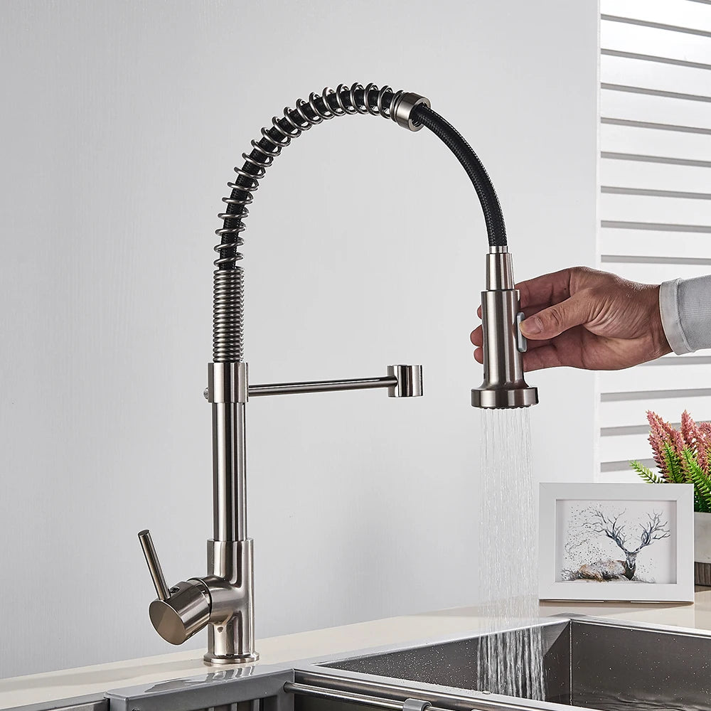 360 Degree Rotation Stream Sprayer Sink Taps