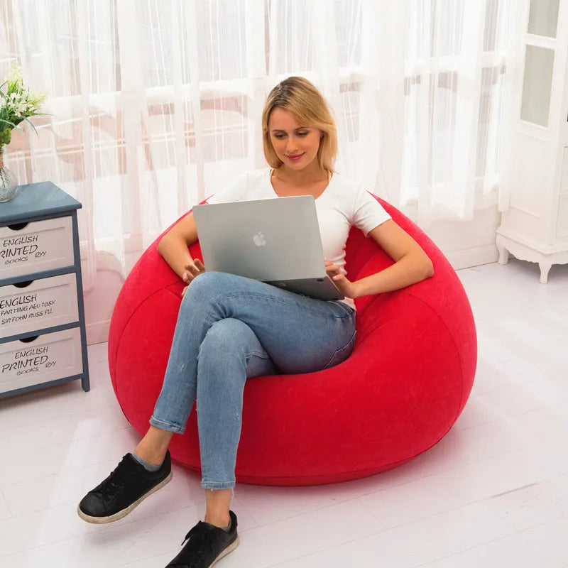 Large Lazy Inflatable Sofa Bean Bag