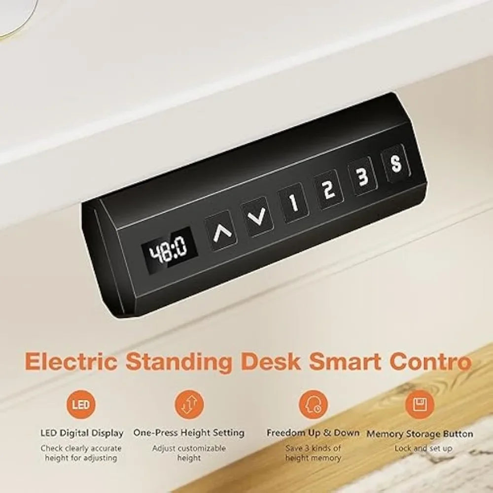 Adjustable Height Sit to Stand Up Desk with Splice Board