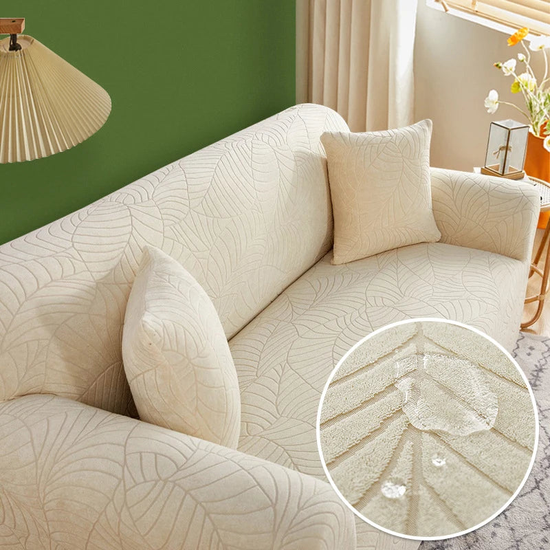 Solid Couch Cover L Shaped Sofa Cover