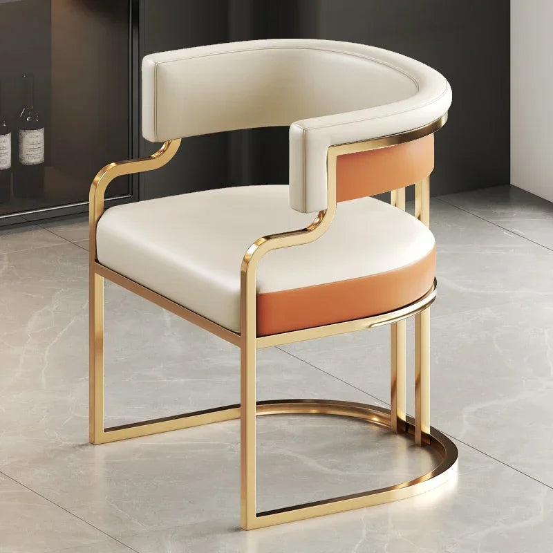 Leather Luxury Nordic Living Room Armchair