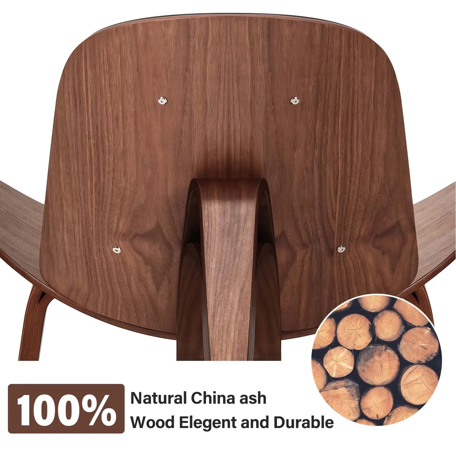 Mid Century Lounge Replica Shell Chair