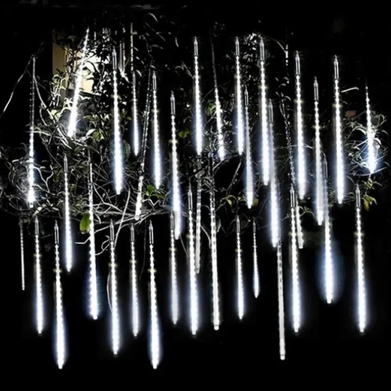 LED Meteor Shower Rain Lights for Christmas Holiday