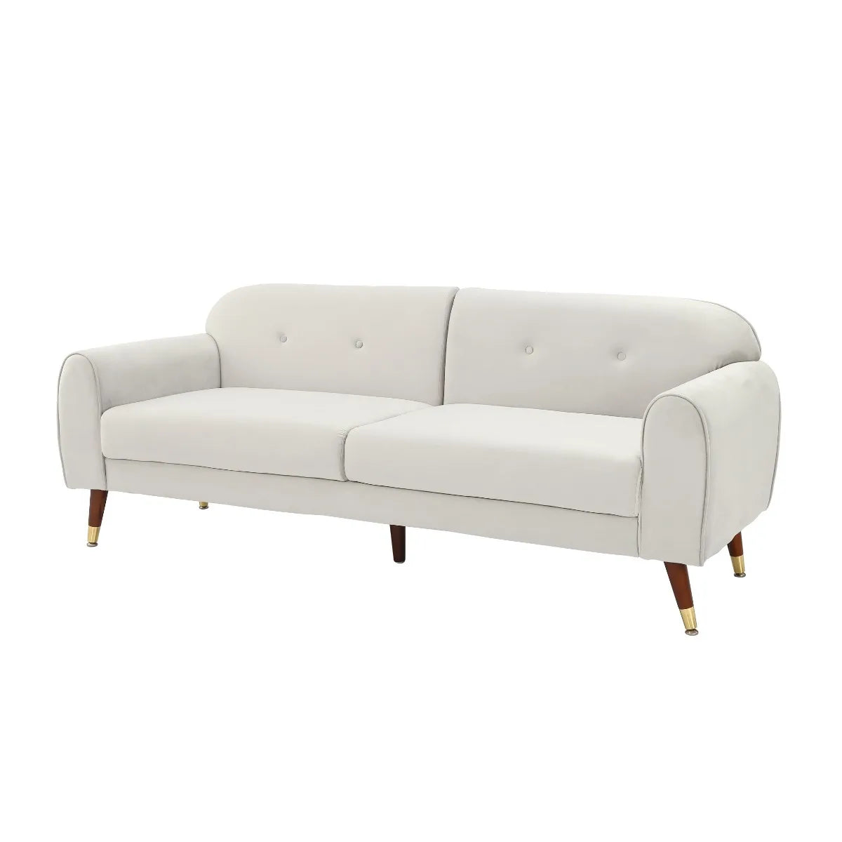 75.5 ”Mid-century Velvet Sofa