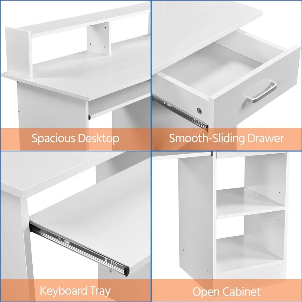 Computer Home Office Laptop Desktop Table