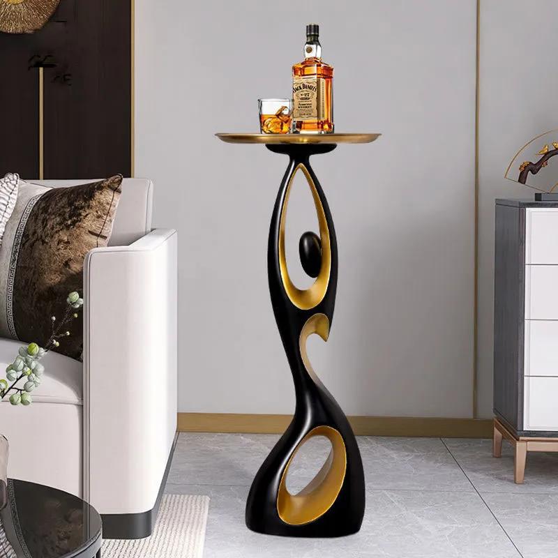 Abstract Sculpture Sofa Side Table