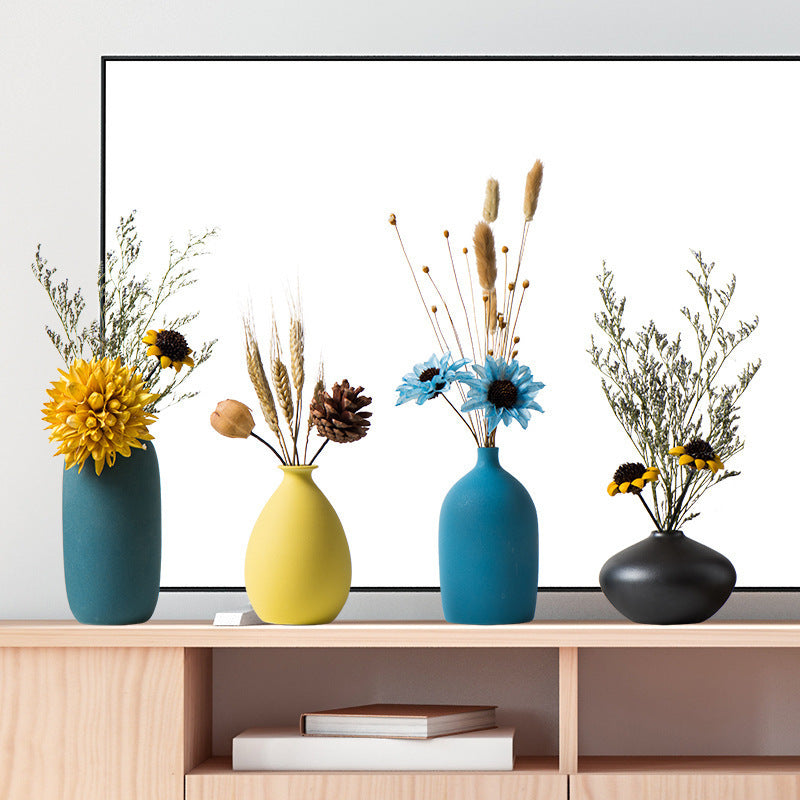 Creative Ceramic Vases For Living Room Decoration Accessories