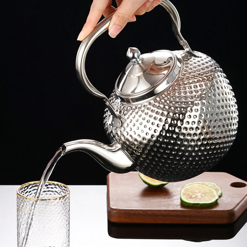 1.2/1.5/2L Teapot 304 Stainless Steel induction Tea Kettle