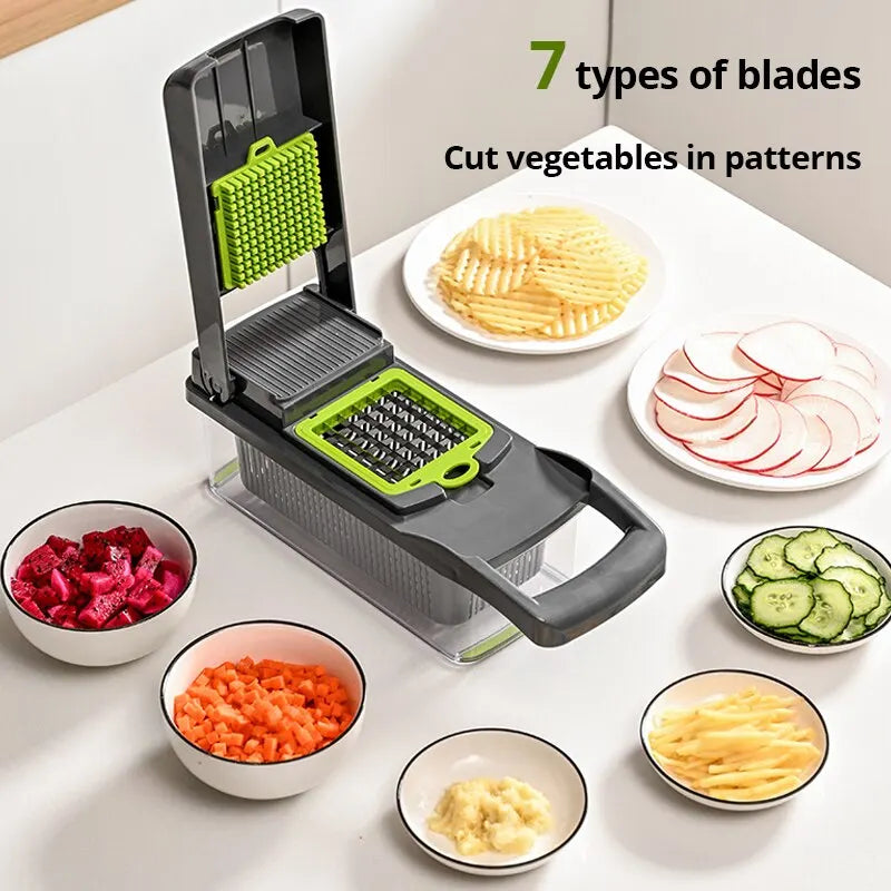 12 in 1 Multifunctional Vegetable Slicer Cutter